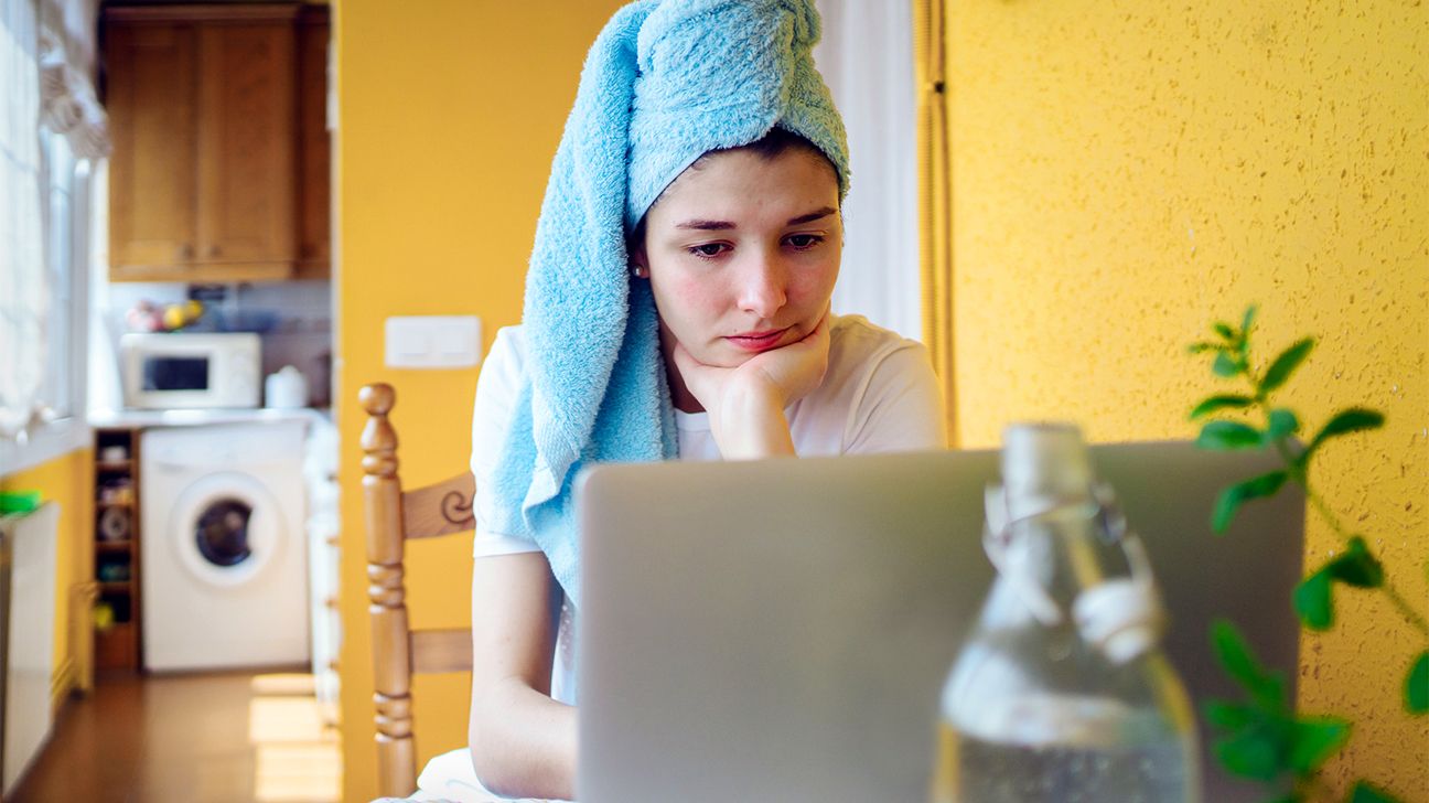 working from home depression